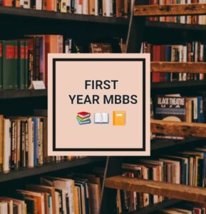 Read more about the article 1st Year MBBS Books