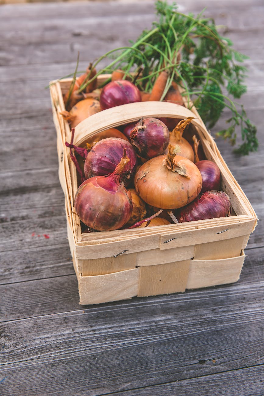 vegetables table harvest wooden
Freshly squeezed onion juice for scar treatment