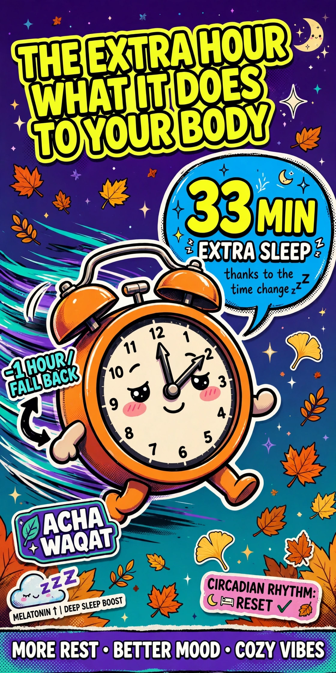 The Clocks Go Back in Four Days: What the Extra Hour Does to Your Health