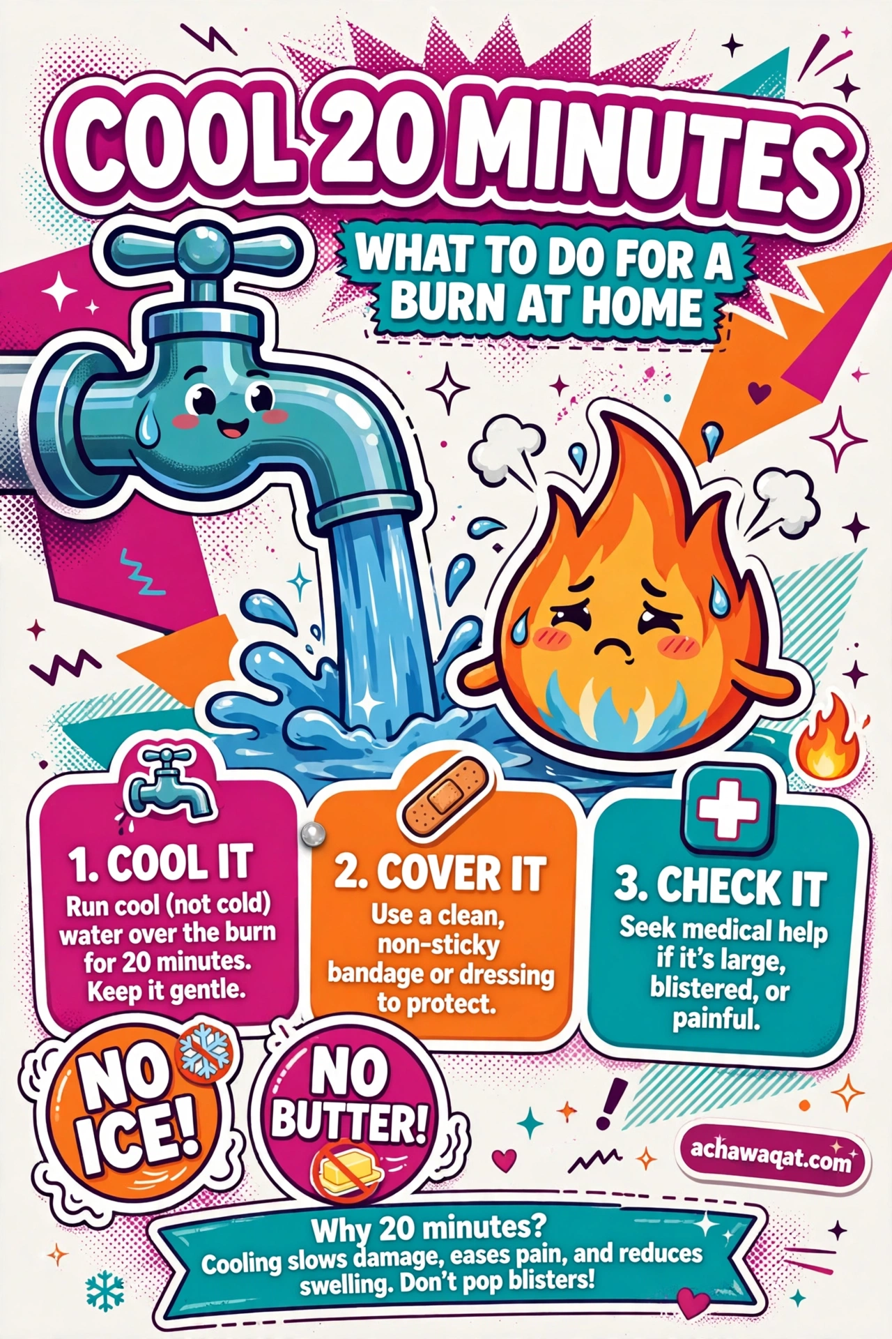 What to Do for a Burn at Home: The 20 Minutes That Decide How Well It Heals