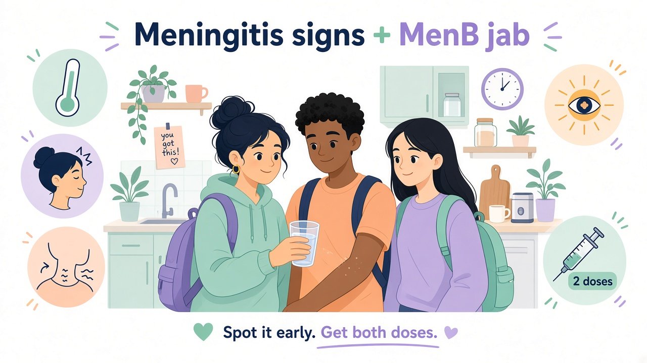 Meningitis Symptoms and the MenB Vaccine: A Freshers’ Guide